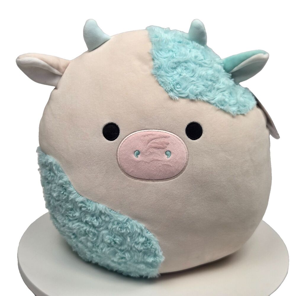 clint the cow squishmallow 14"
